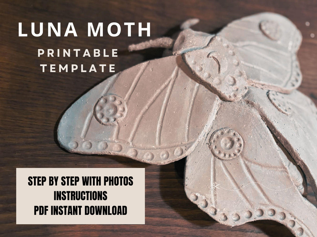 Luna Moth Template