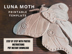 Luna Moth Template