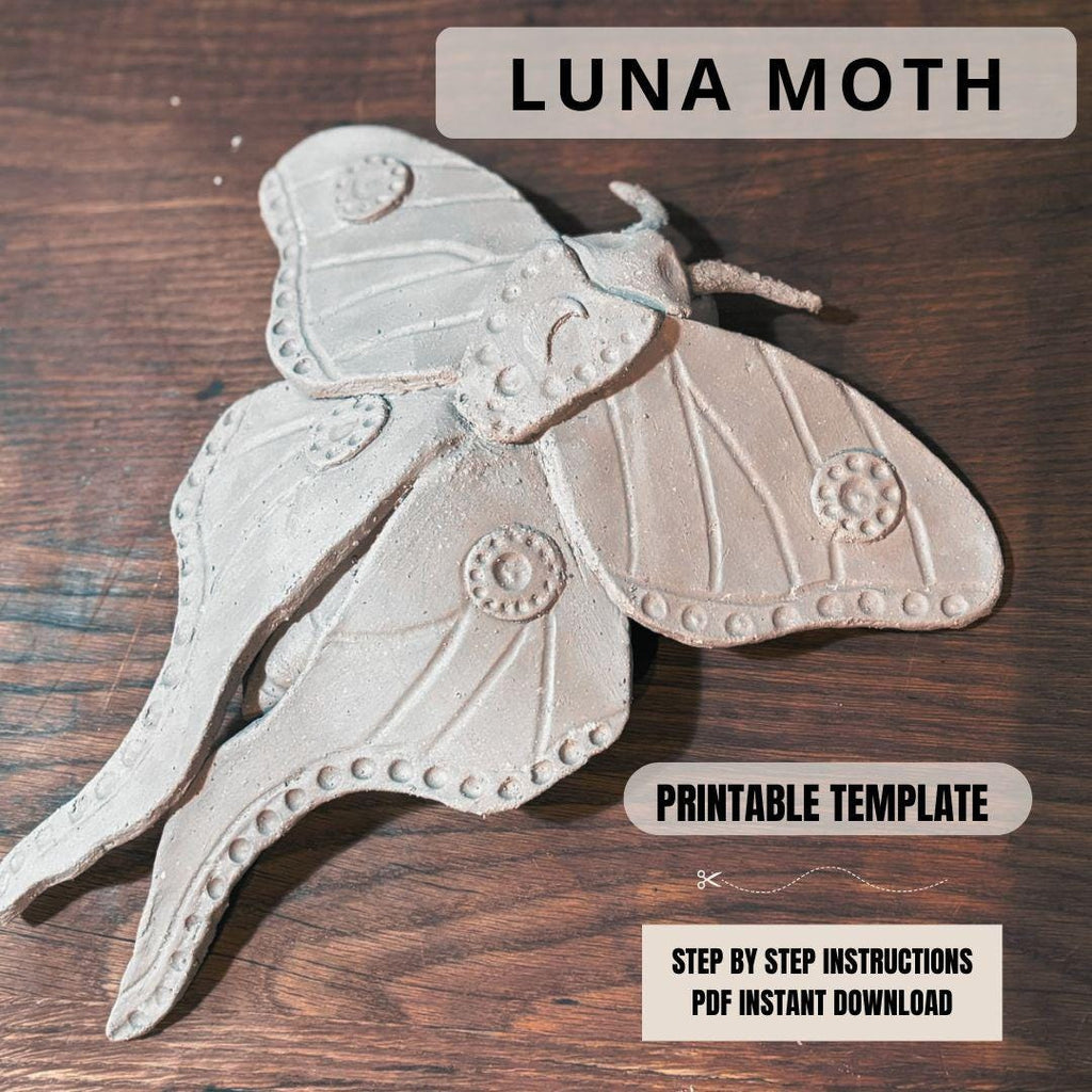 Luna Moth Template