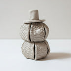 Snowman Pottery Template