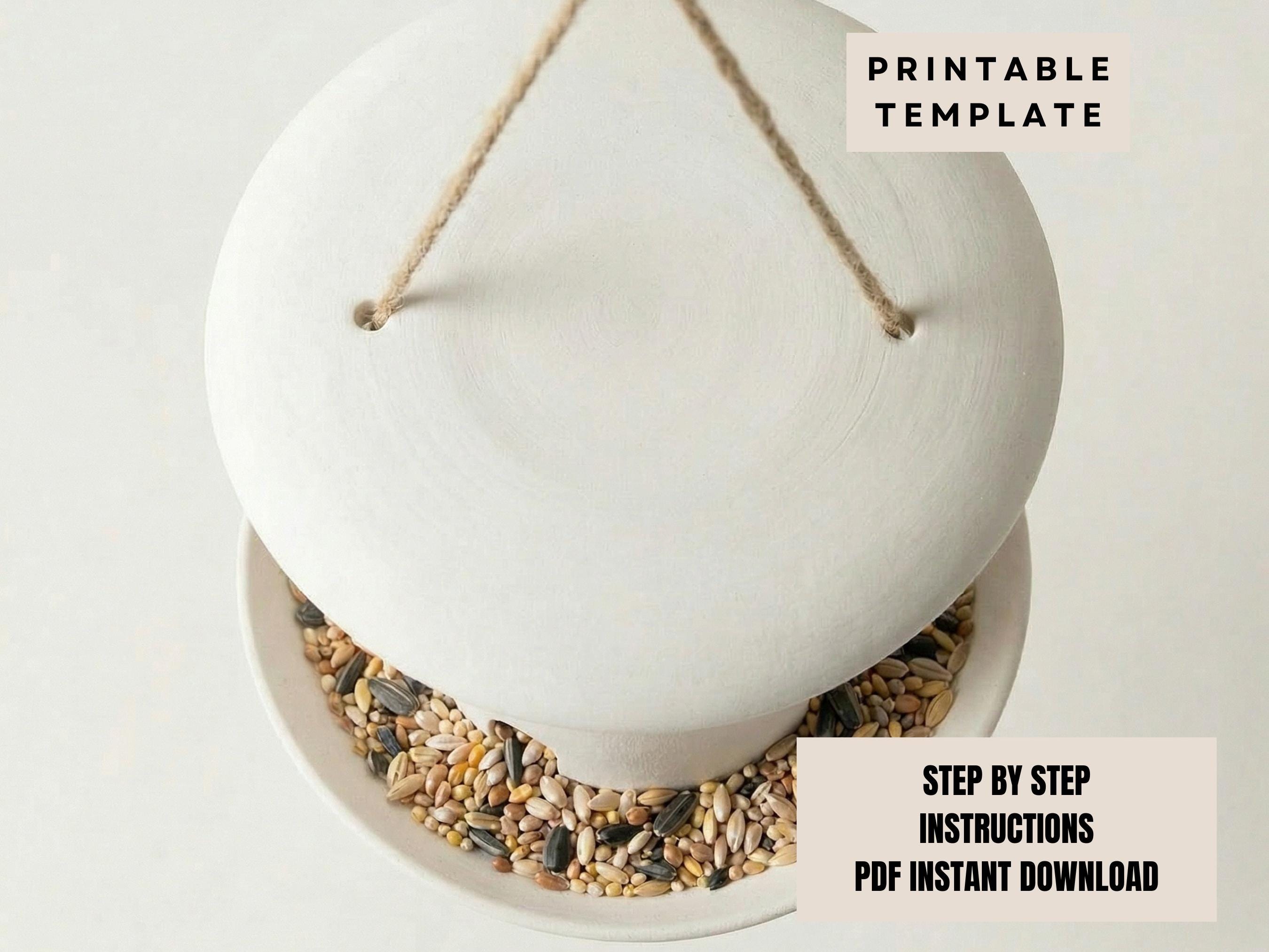 Bird Feeder Template