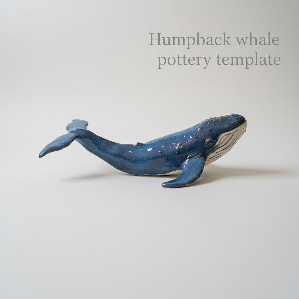 Whale sculpture template