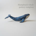 Whale sculpture template