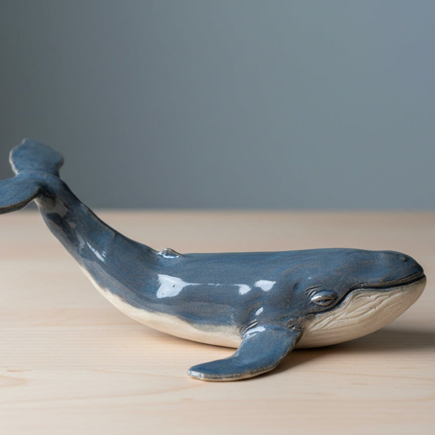 Whale sculpture template