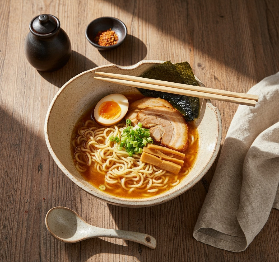 Ramen Bowl Pottery Template