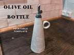 Olive Oil Bottle Template