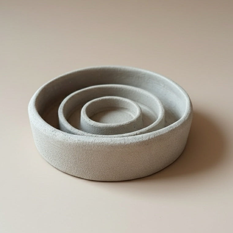 Slow Feeder Dog Bowl Pottery Template