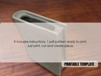 Book Vase Pottery Template