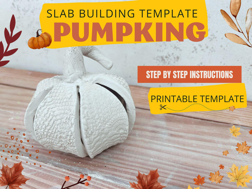 Pumpkin Pottery Template: