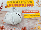 Pumpkin Pottery Template: