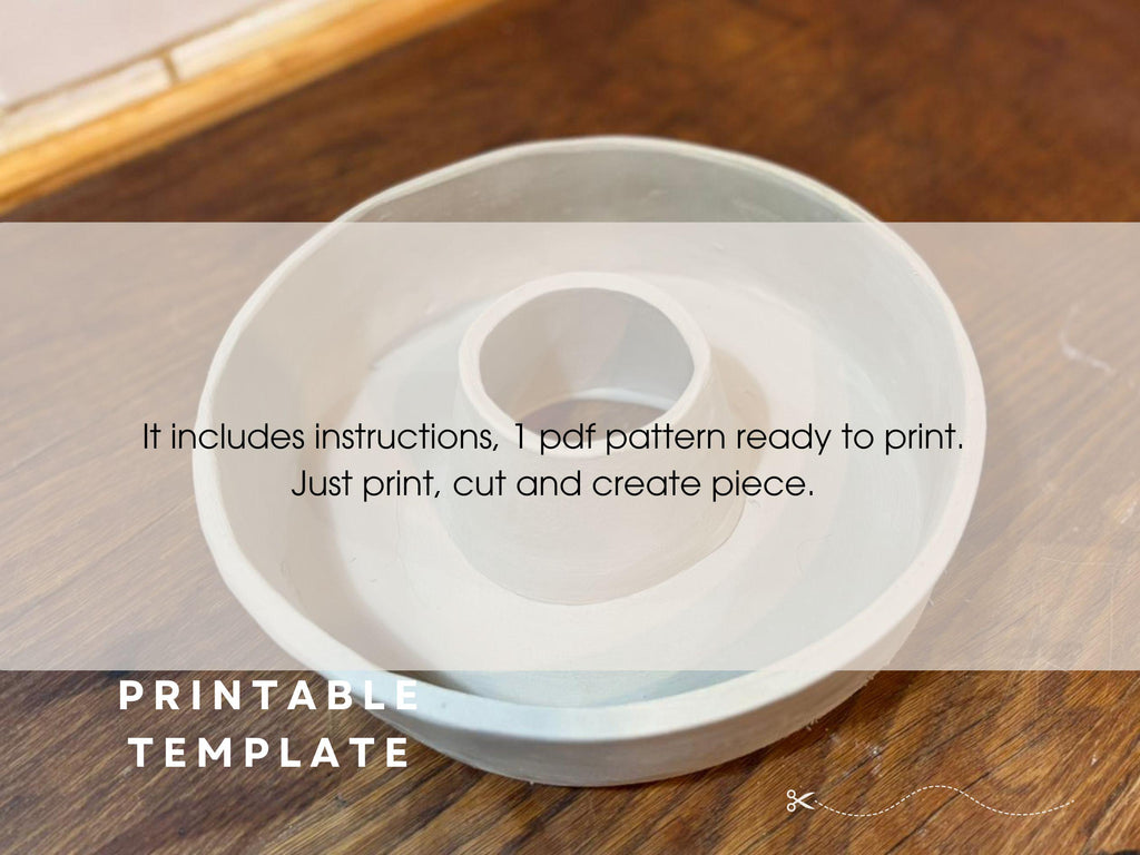 Bundt Cake Pan Template