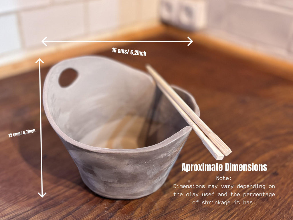 Ramen Bowl Pottery Template