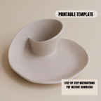 Chips and Dip Bowl Template