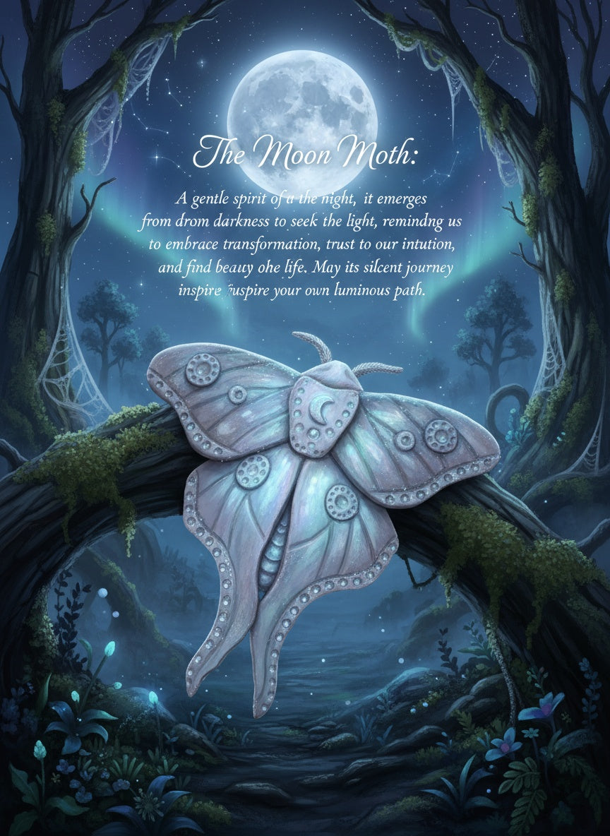 Luna Moth Template