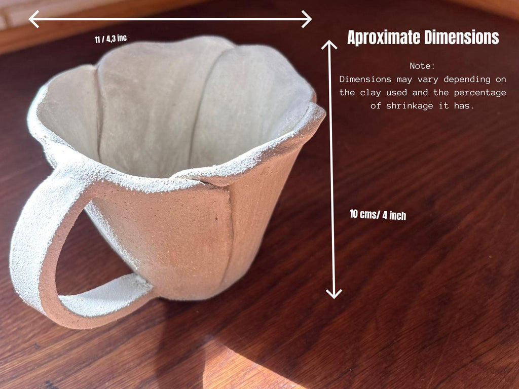 Flower Mug Pottery Template