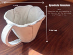 Flower Mug Pottery Template