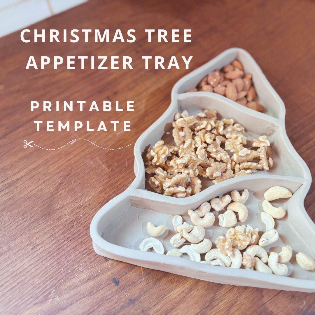 Christmas Tree Plate