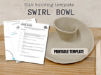 Chips and Dip Bowl Template