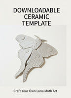 Luna Moth Template