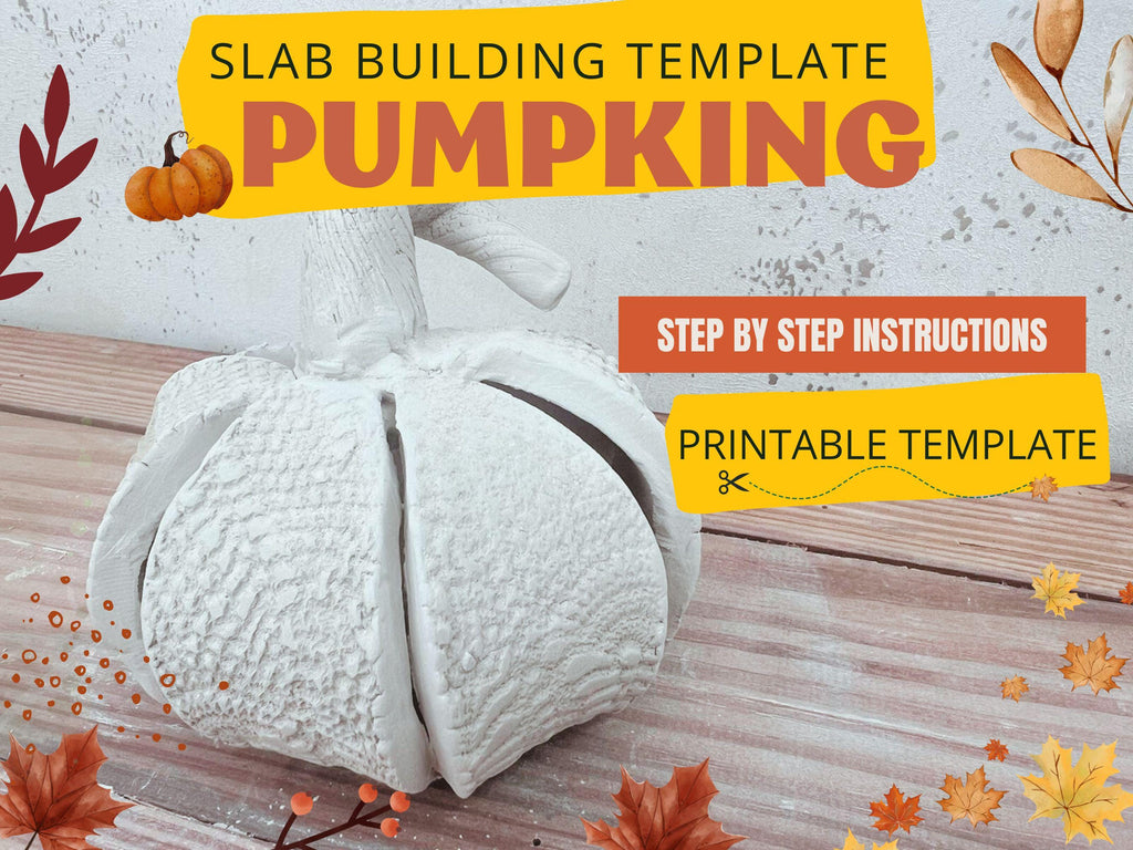 Pumpkin Pottery Template: