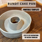 Bundt Cake Pan Template