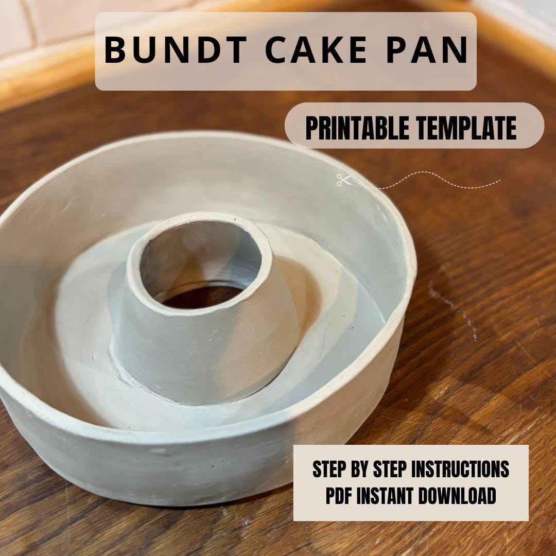 Bundt Cake Pan Template