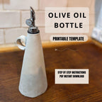 Olive Oil Bottle Template