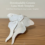 Luna Moth Template